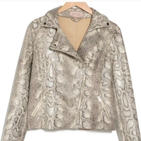 NWT Snake 🐍 Moto Jacket - Picture 8 of 11